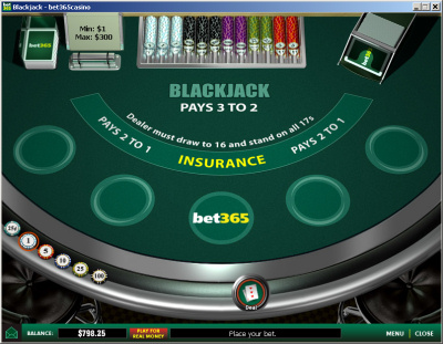 bet365 paypal blackjack casino